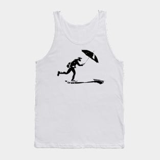 Skater Monkey Business Umbrella Tank Top